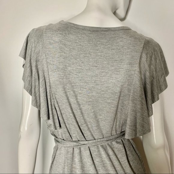 SOLD Sears Gray Butterfly Sleeve T-shirt Dress NWOT,  Sz M - Picture 10 of 13